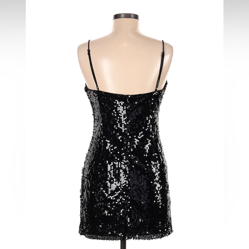 REVOLVE x Superdown Jessie Sequin Mini Dress In Black - Picture 5 of 10